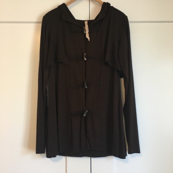 Anthropologie Sweaters - Anthropologie Bailey 44 L Chocolate Brown Sweater